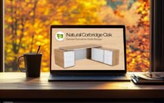 Natural Corbridge Oak Desk Design Trending in Executive Offices – Office Furniture Dubai