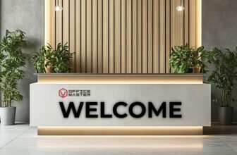 Top Dubai Reception Desk Designs Trending in 2025 – Office Furniture Dubai