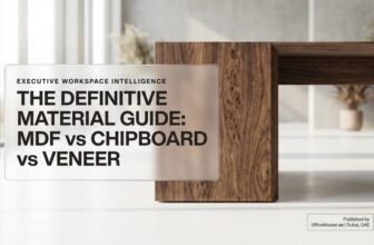 MDF vs Chipboard vs Veneer: Executive Desk Guide UAE
