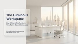 White Office Furniture Dubai | OfficeMaster.ae
