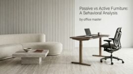 Passive vs Active Furniture: A Behavioral Analysis