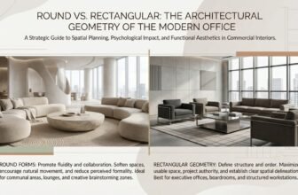 Round vs Rectangular Coffee Table for Office